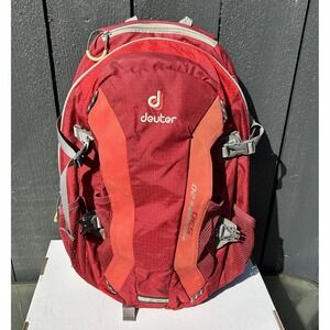 Deuter Speedlite 20 530 Backpack Red Gorp Day Hiking Outdoors Camping 20L